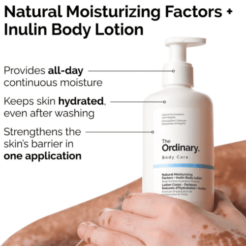 Natural Moisturizing  Factors + Inulin Body Lotion - Image 3