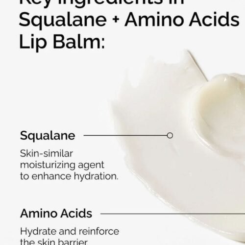 Squalane + Amino Acids Lip Balm - Image 3
